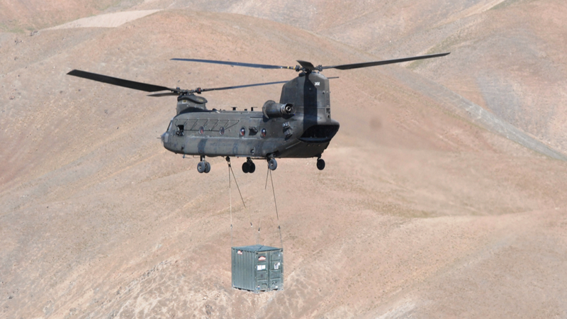 A CH-47 Chinook. Photo credit: U.S. Department of Defense